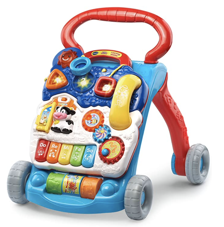 VTech Sit-To-Stand Learning Walker, Blue