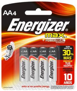 Energizer Max 1.5 VoltAA Battery (4 Per Package)