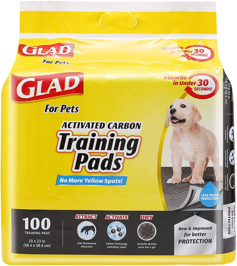 Glad Charcoal Puppy Pads