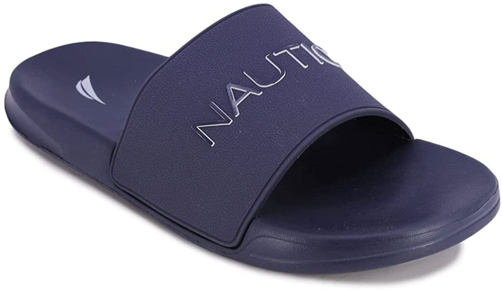 Nautica Men's Athletic Slide Comfort Sandal Shower Slippers
