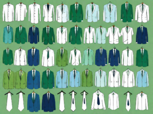 Various types of suits