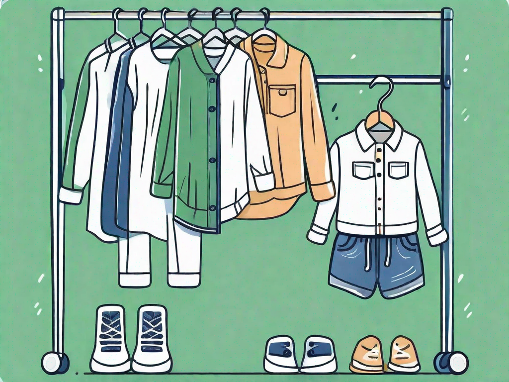 A variety of stylish and comfortable children's clothing items