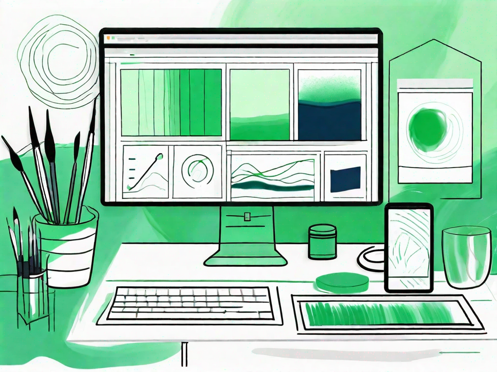 A computer screen with the adobe photoshop interface open