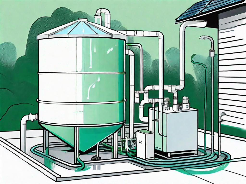 A rainwater harvesting system