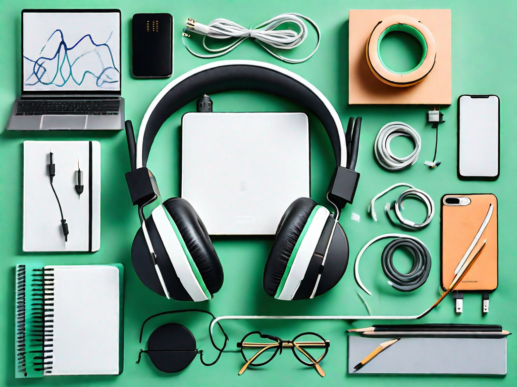 A variety of stylish headphones