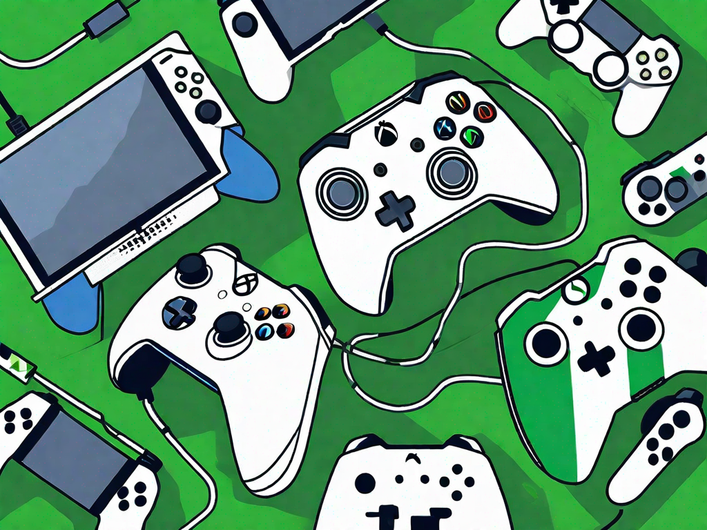 Three gaming consoles - xbox