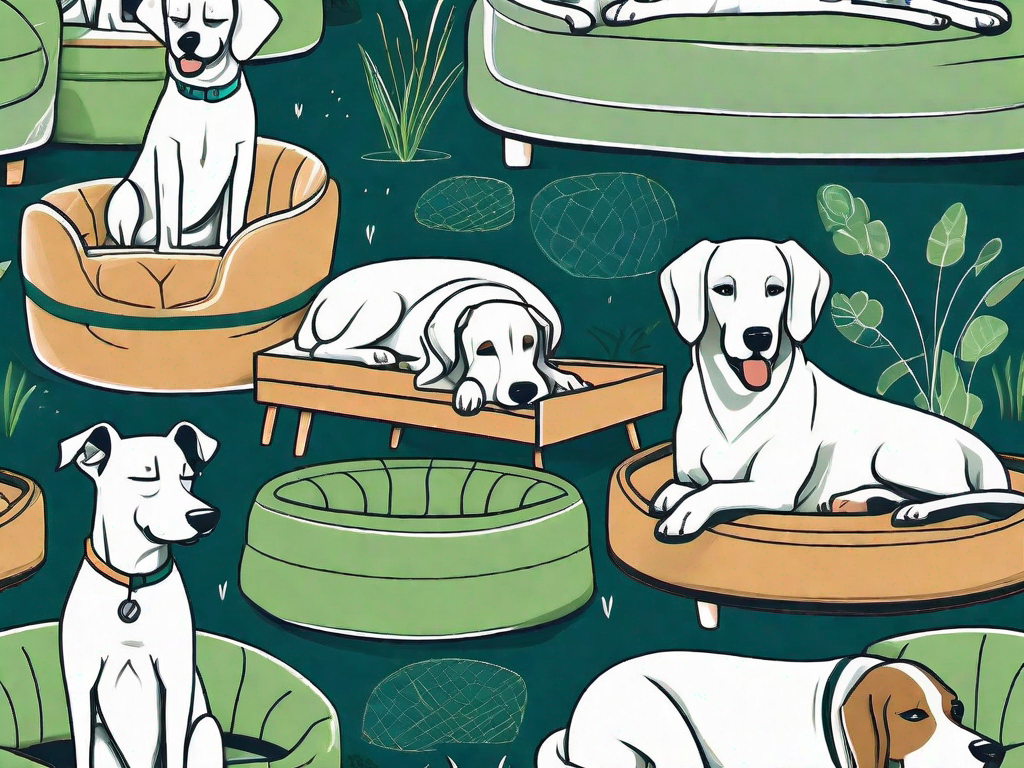 Several different types of high-quality dog beds