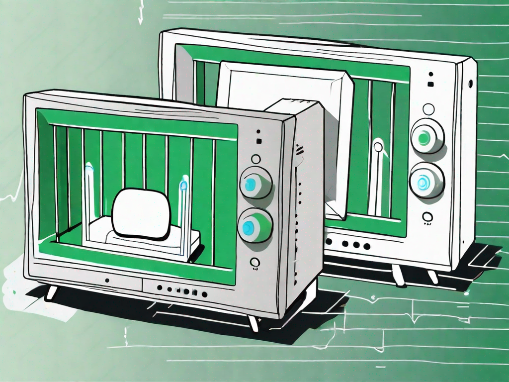 Two baby monitors