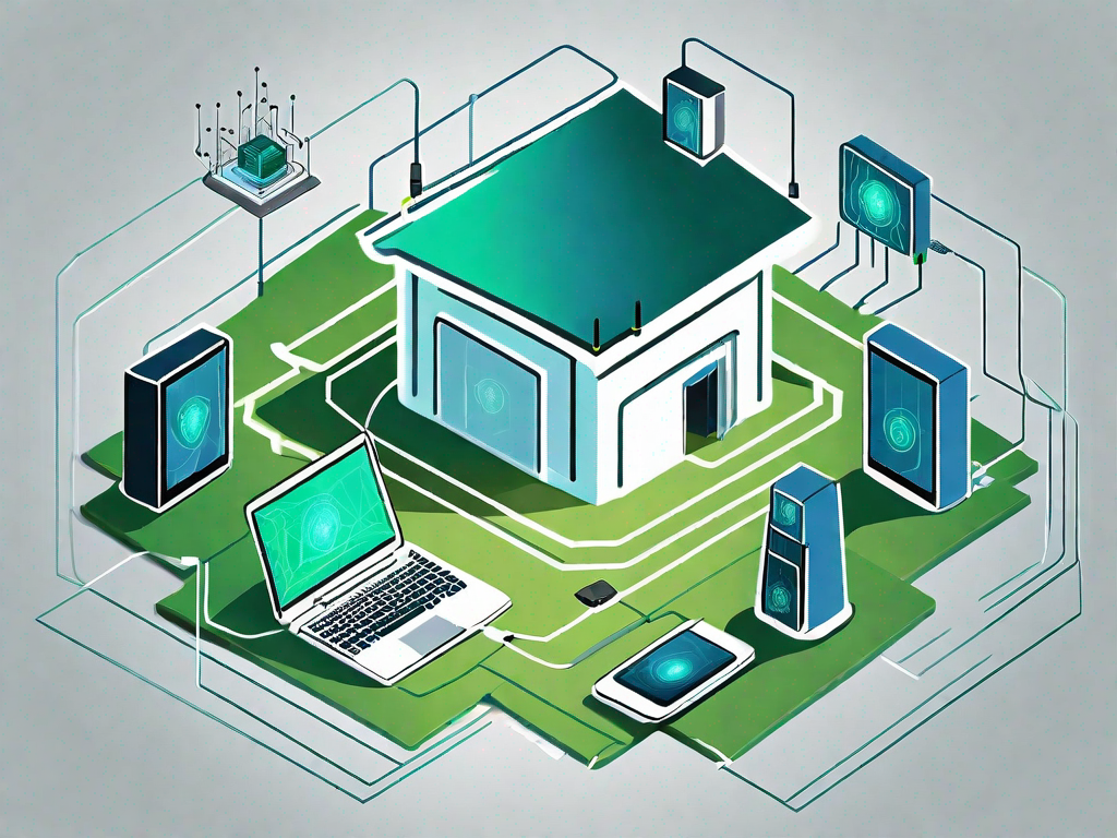 A home surrounded by a protective digital firewall